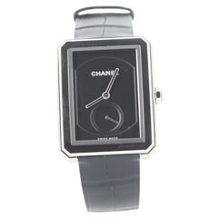 2020 Chanel Boyfriend Black Watch