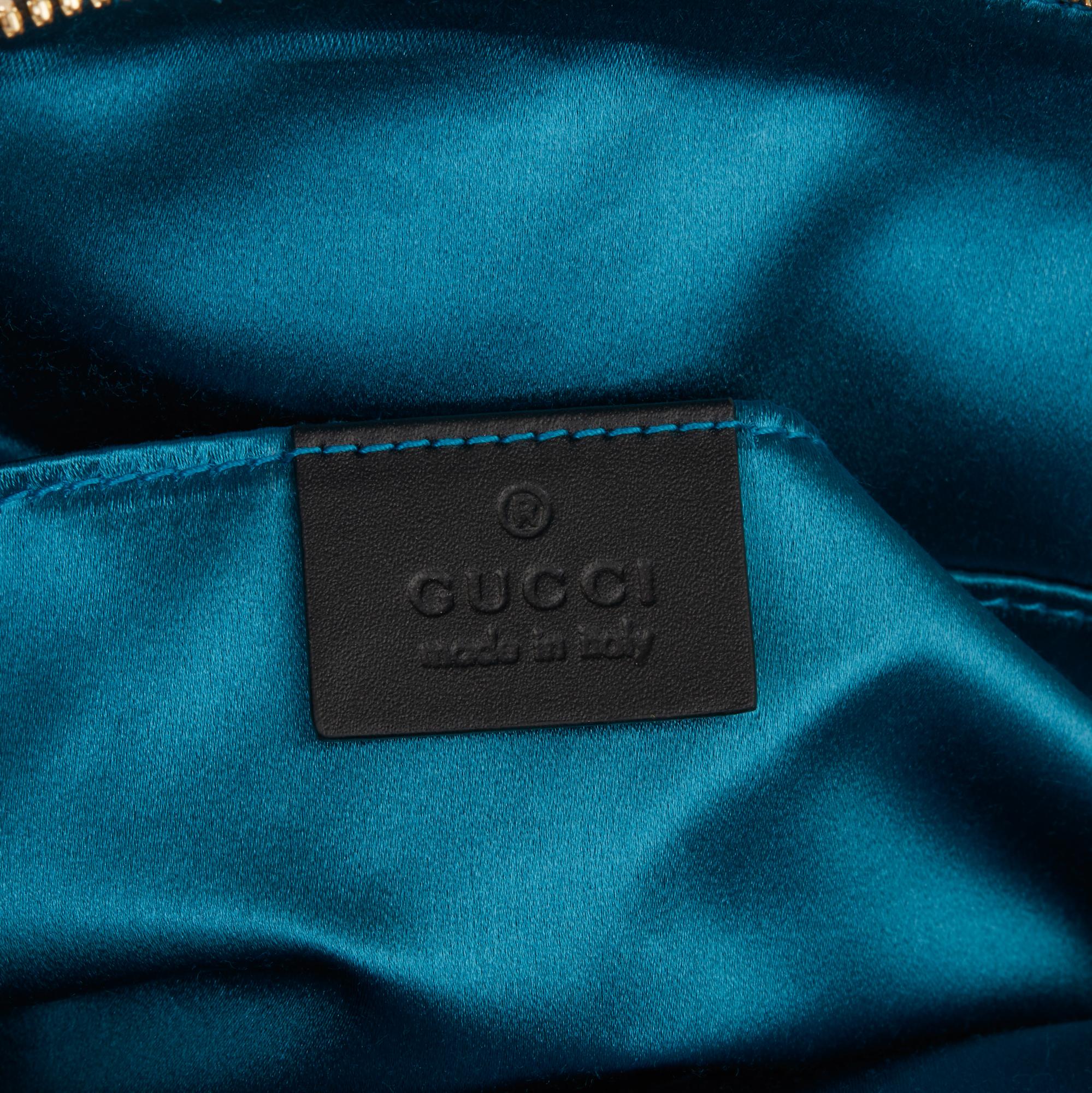 2020 Gucci Schwarz Aged Patent Kalbsleder & Braun Wildleder Web Kleine Orphidia Tasche 6