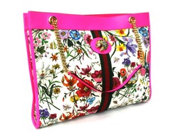 2020 Gucci Pink Leather Rajah Bag