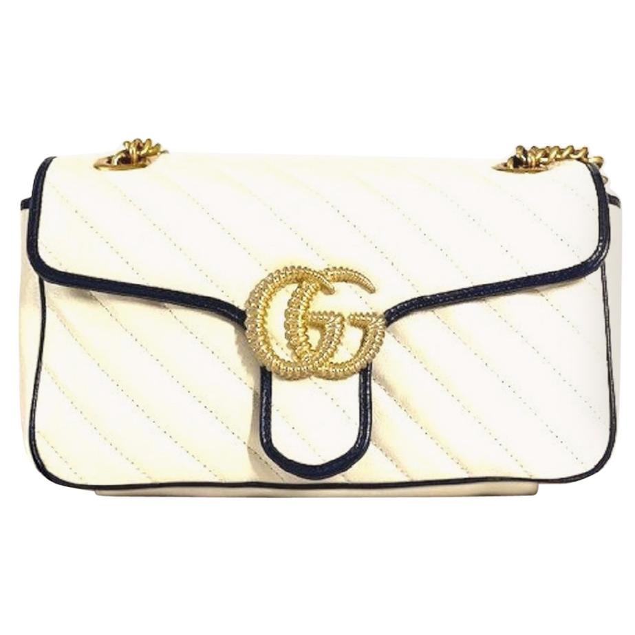gucci marmont bag white