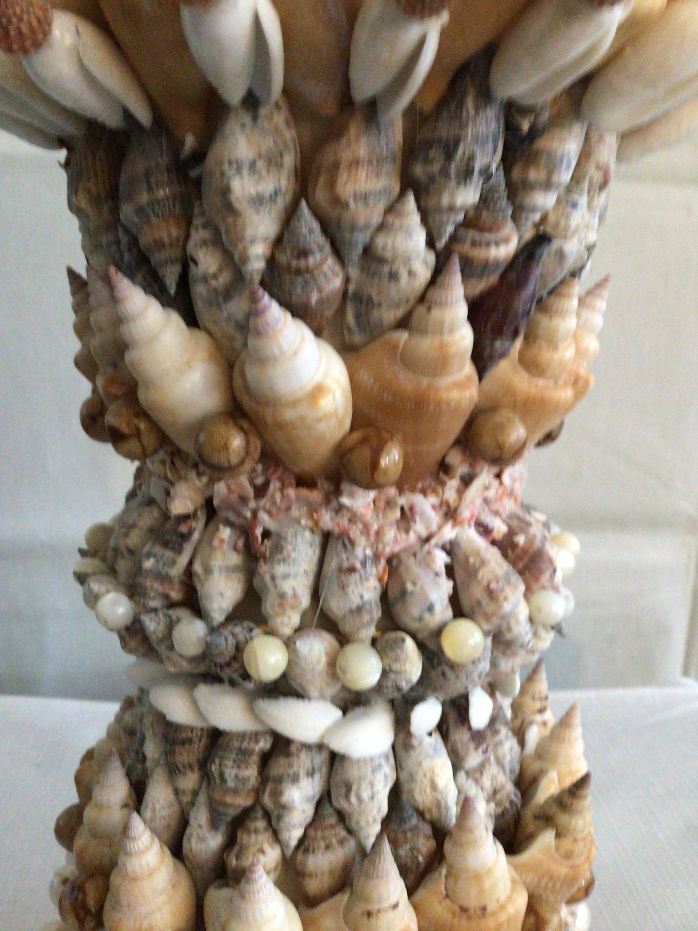 Contemporary 2020 Handmade Shell Vase For Sale