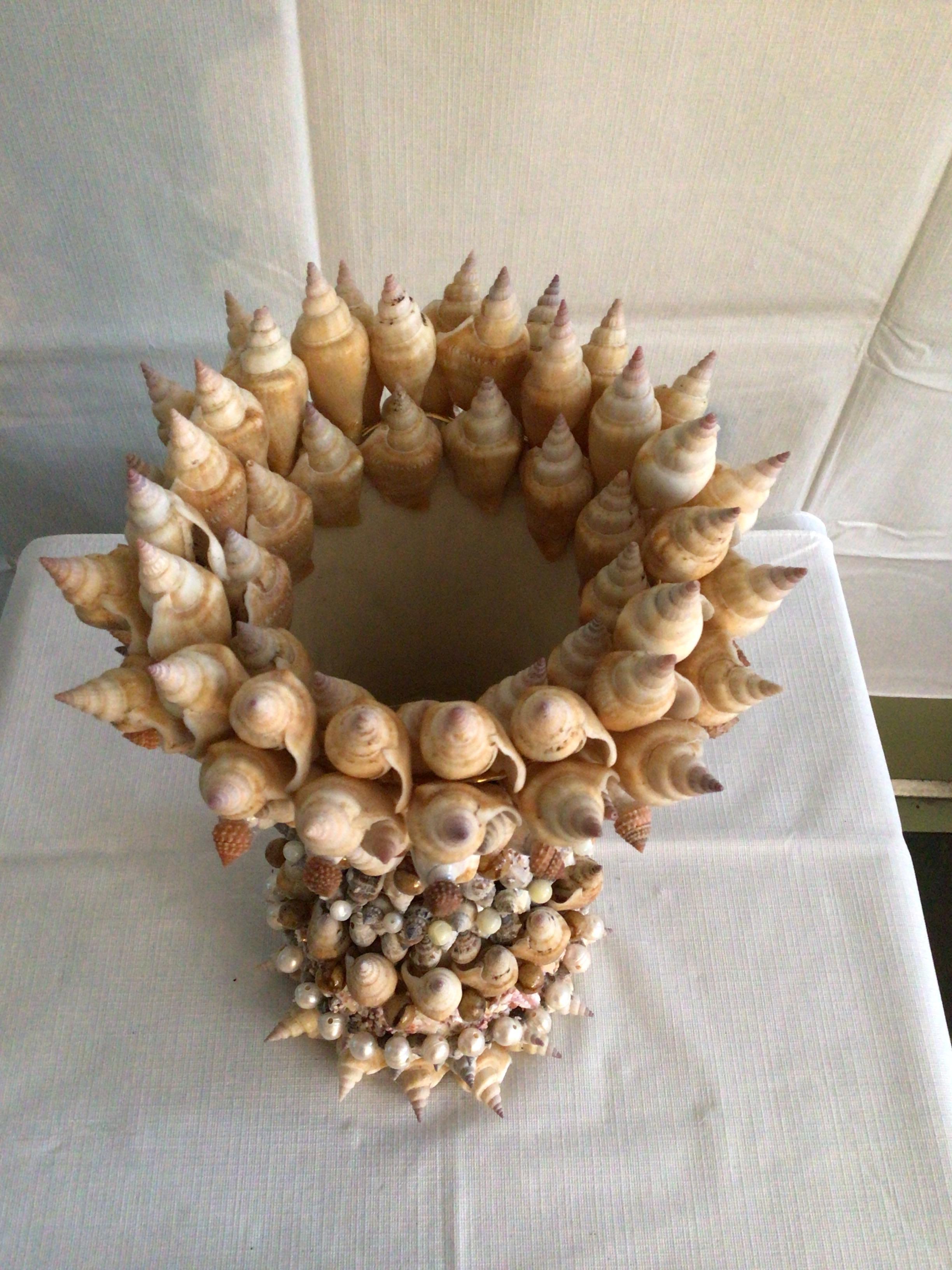 2020 Handmade Shell Vase For Sale 4