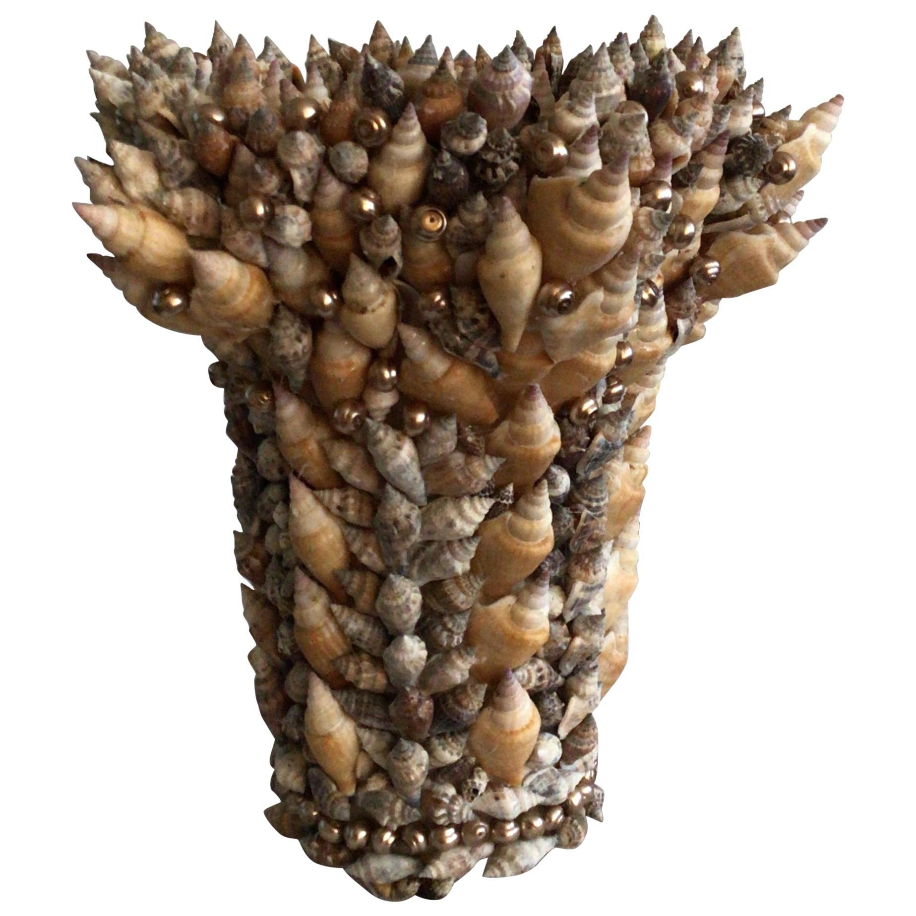2020 Handmade Shell Vase