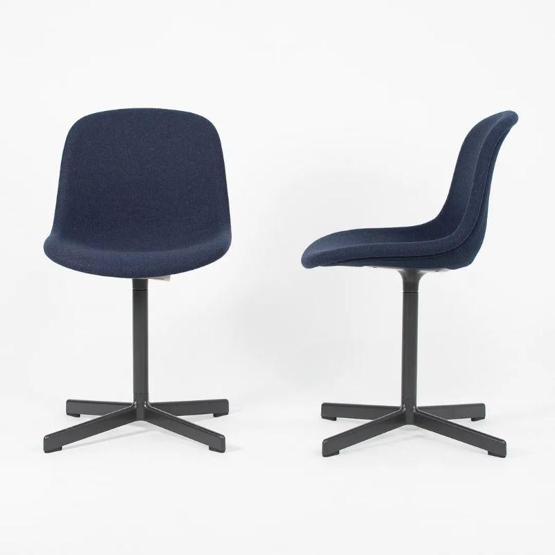 This is a single Neu 10 swivel chair, designed by Sebastian Wrong and produced by Hay. Multiple chairs are available, though the price listed is for each chair. 

The chairs have a molded shell combined with its cast swivel base. The shells are