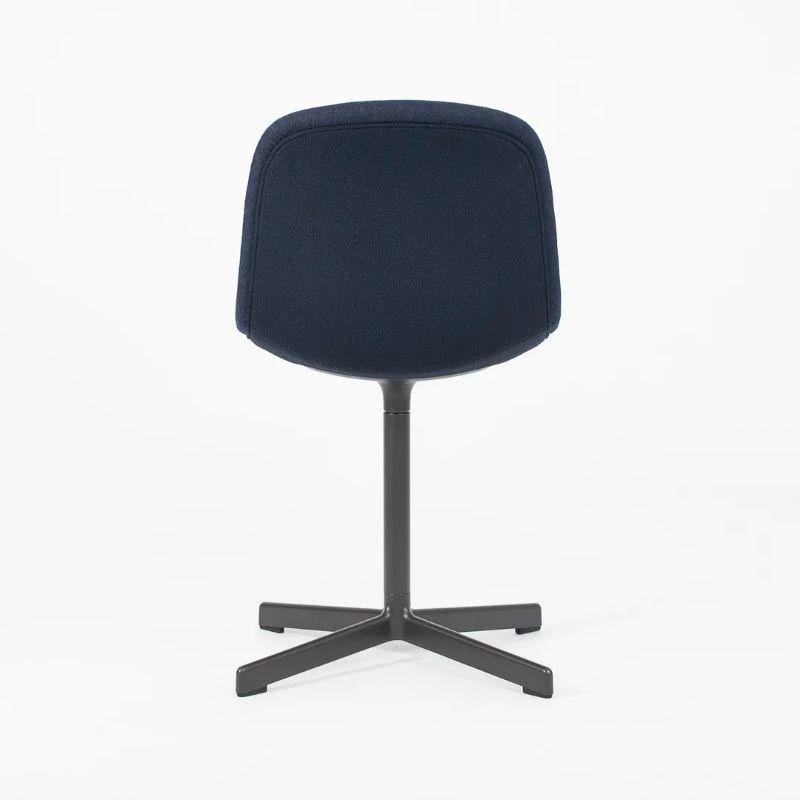 2020 Hay Neu 10 Blaue Esstischstühle / Beistellstühle aus Wolle von Sebastian Wrong im Angebot 1