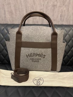 2020 Sac de toilettage en feutre Hermes