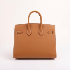 2020 Hermès Gold Epsom Sellier Birkin 25 GHW