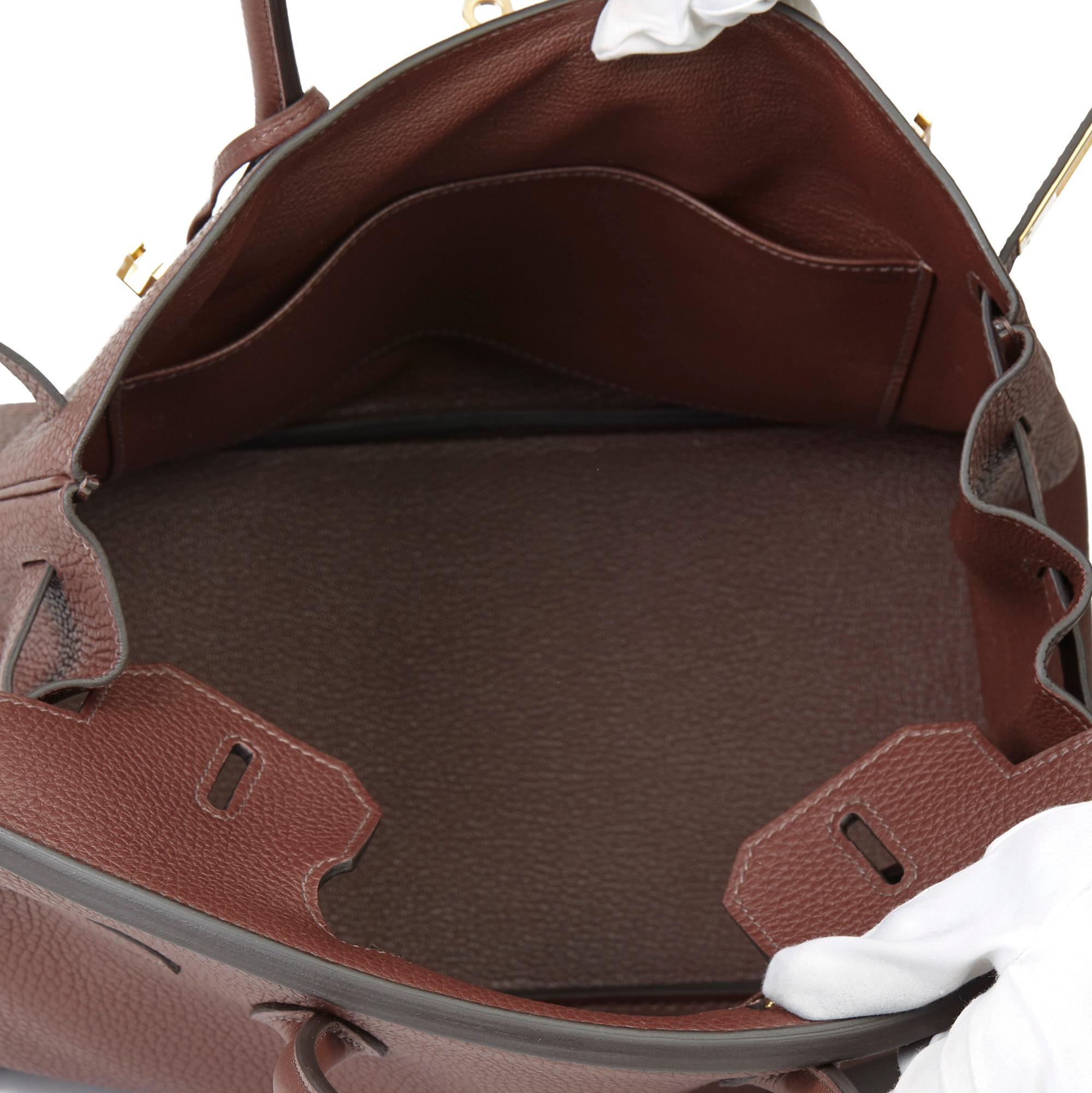 2020  Hermès Havane Clemence Leather Birkin 30cm 2