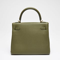 2020 Hermès Vert Véronèse Togo Kelly 25 GHW