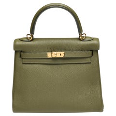 2020 Hermès Vert Véronèse Togo Kelly 25 GHW