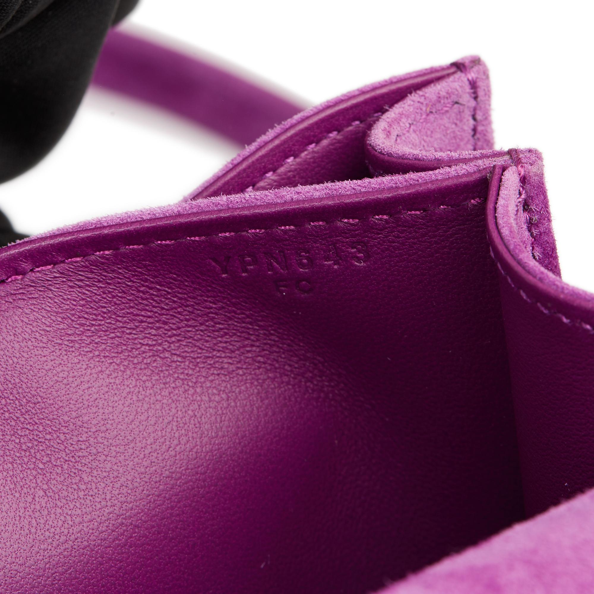 2020 Hermès Violet Clair Doblis Hermes Constance 18 5