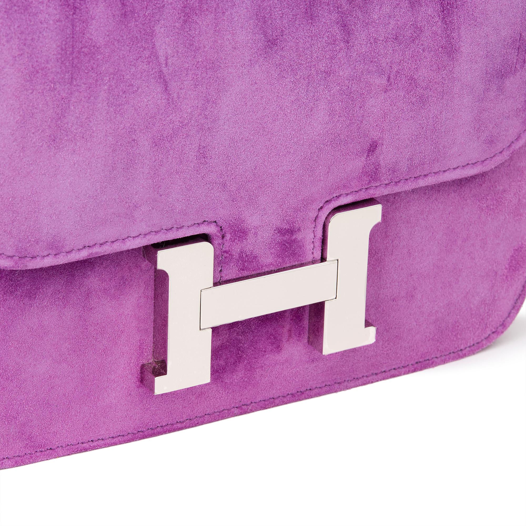 2020 Hermès Violet Clair Doblis Hermes Constance 18 2