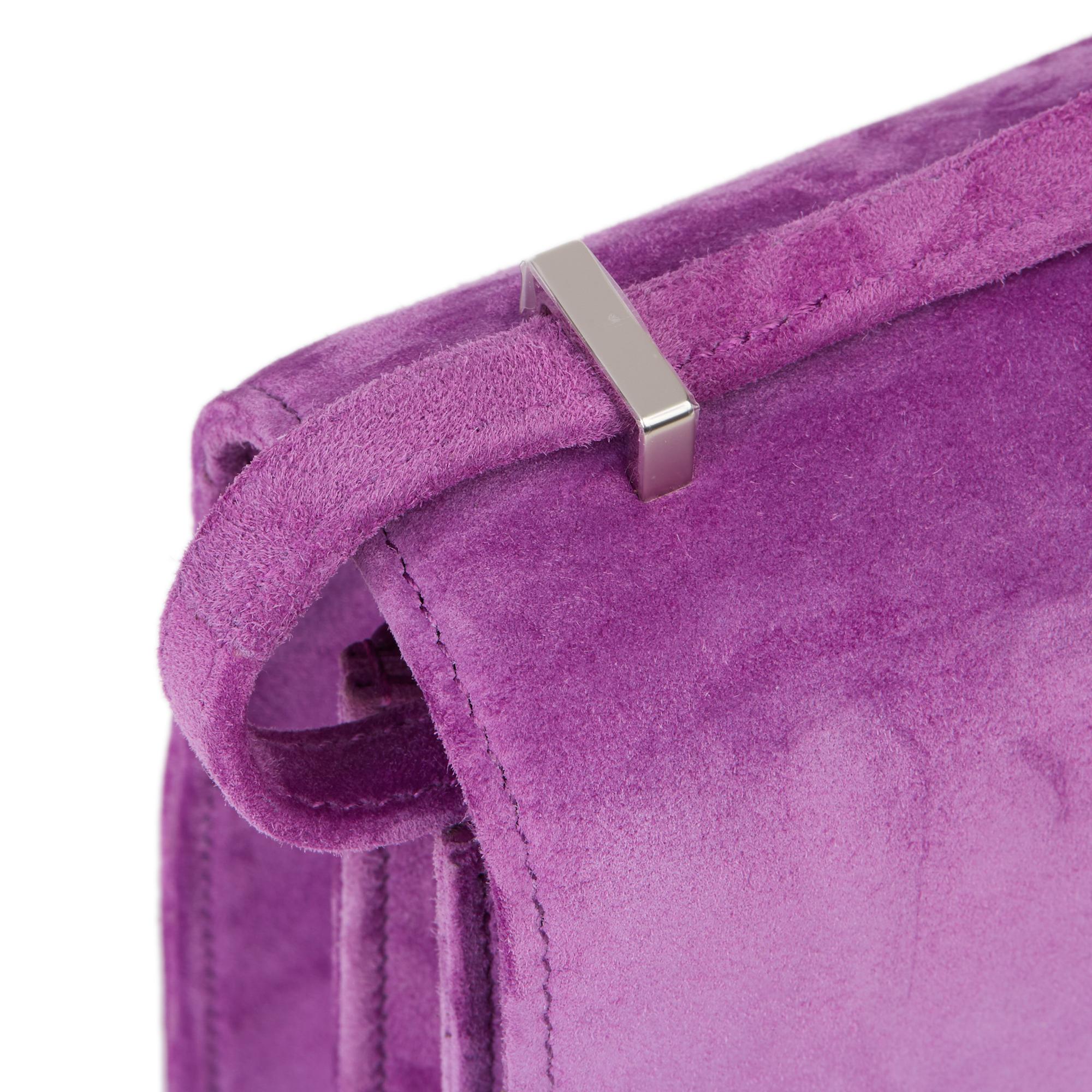 2020 Hermès Violet Clair Doblis Hermes Constance 18 3