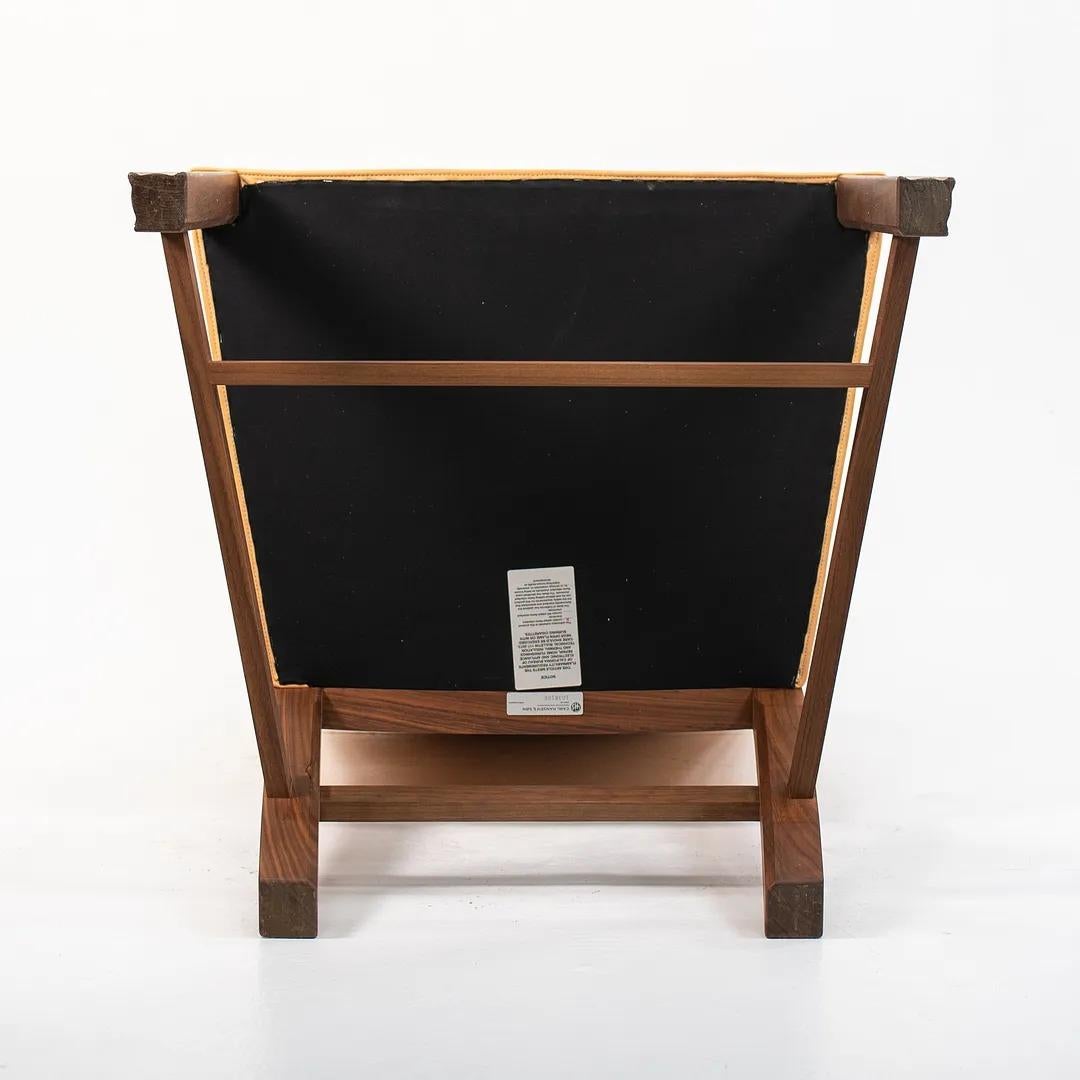 Scandinavian Modern 2020 KK37580 Dining Chair by Kaare Klint for Carl Hansen in Walnut & Leather For Sale