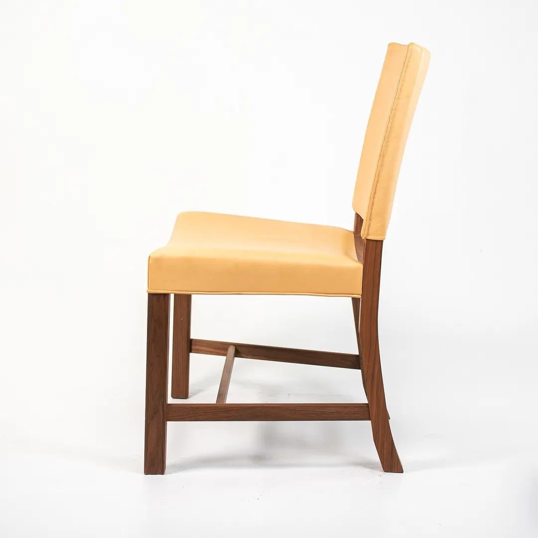Danish 2020 KK37580 Dining Chair by Kaare Klint for Carl Hansen in Walnut & Leather For Sale