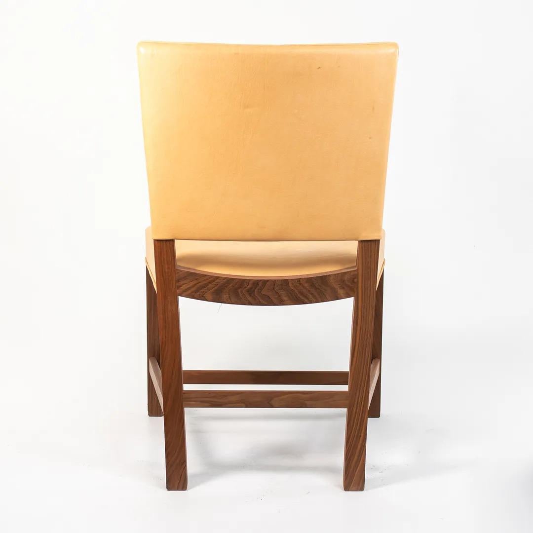 2020 KK37580 Dining Chair by Kaare Klint for Carl Hansen in Walnut & Leather For Sale 3