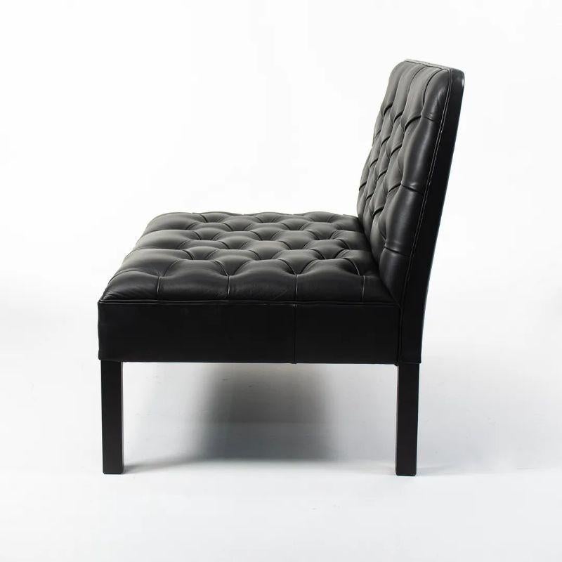 2020 KK48650 Addition Sofa by Kaare Klint for Carl Hansen in Oak & Black Leather For Sale 2