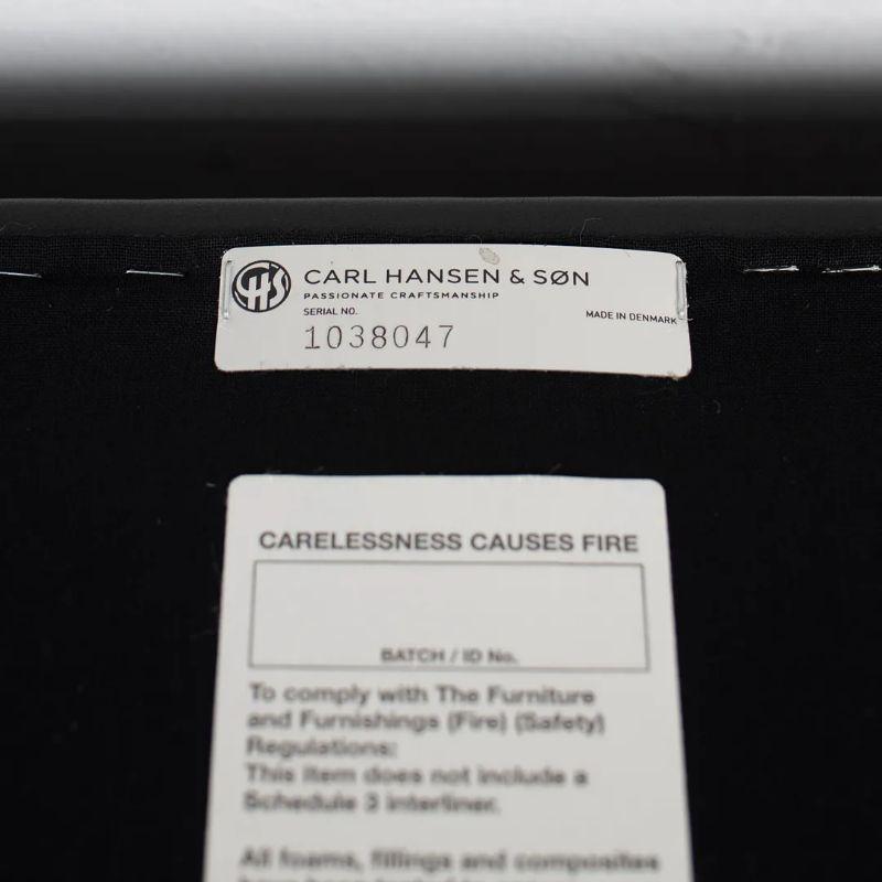 2020 KK48650 Canapé Addition de Kaare Klint pour Carl Hansen en chêne et cuir noir en vente 2