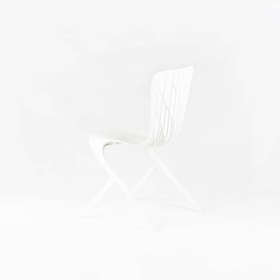 Acier Chaise d'appoint Knoll Washington Skin blanche de Sir David Adjaye, 2020 en vente