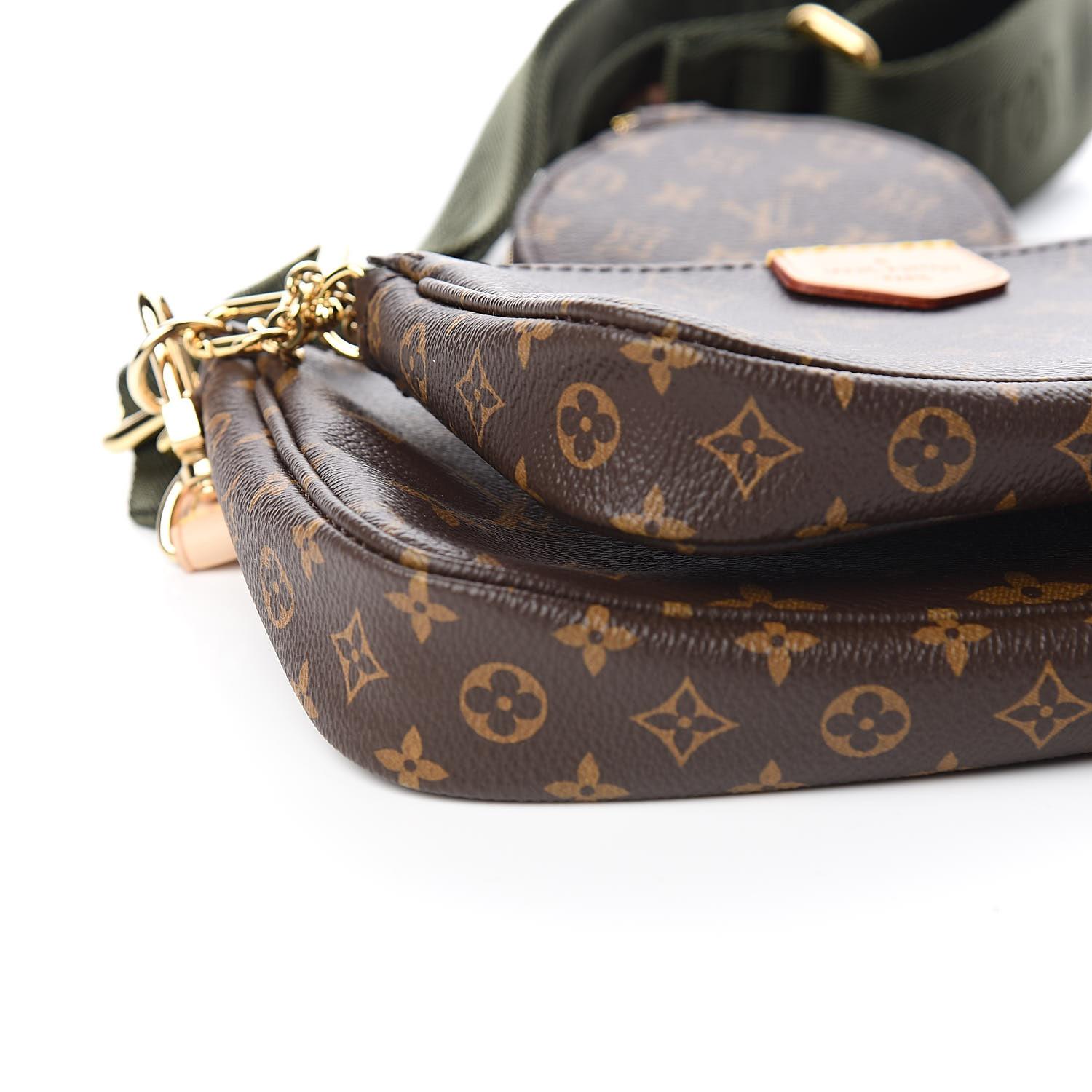 Louis Vuitton multi-pochette avec sangle kaki 2020 1
