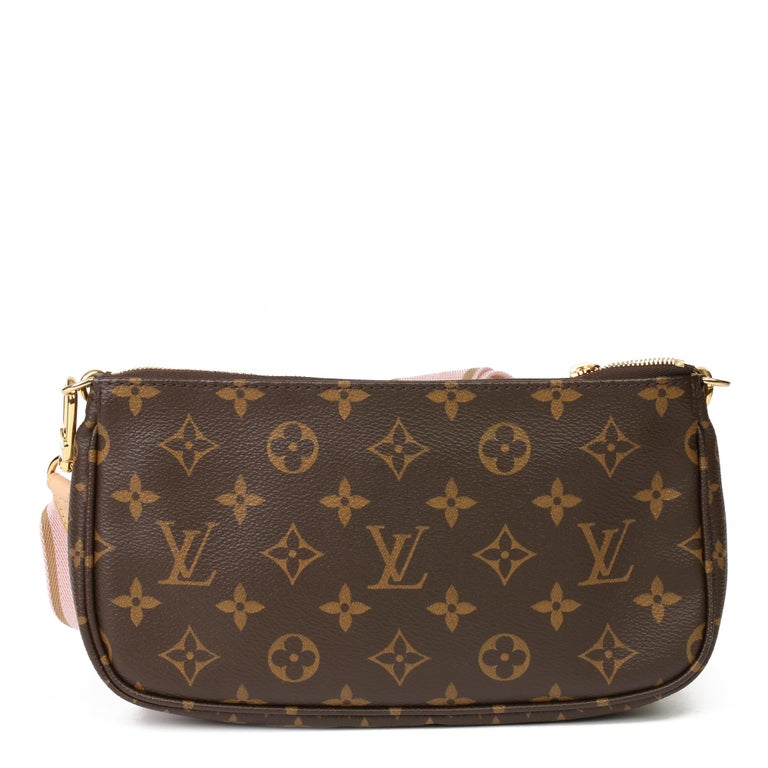 Louis Vuitton® Pochette Accessoires Brown. Size  Women handbags, Louis  vuitton pochette, Handbag