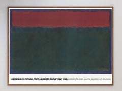 Originalplakat Marc Rothko – Fundacion Juan March – Madrid, 2020