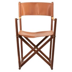2020 MK99200 Folding Chair by Mogens Koch for Carl Hansen in Teak & Leather