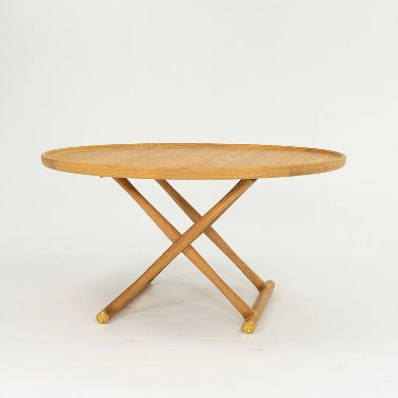 2020 ML10097 Egyptian Coffee Table by Mogens Lassen for Carl Hansen in Oak For Sale 4