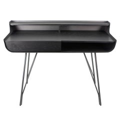 2020 Noori Desk by Nuevo Living in Onyx (black)
