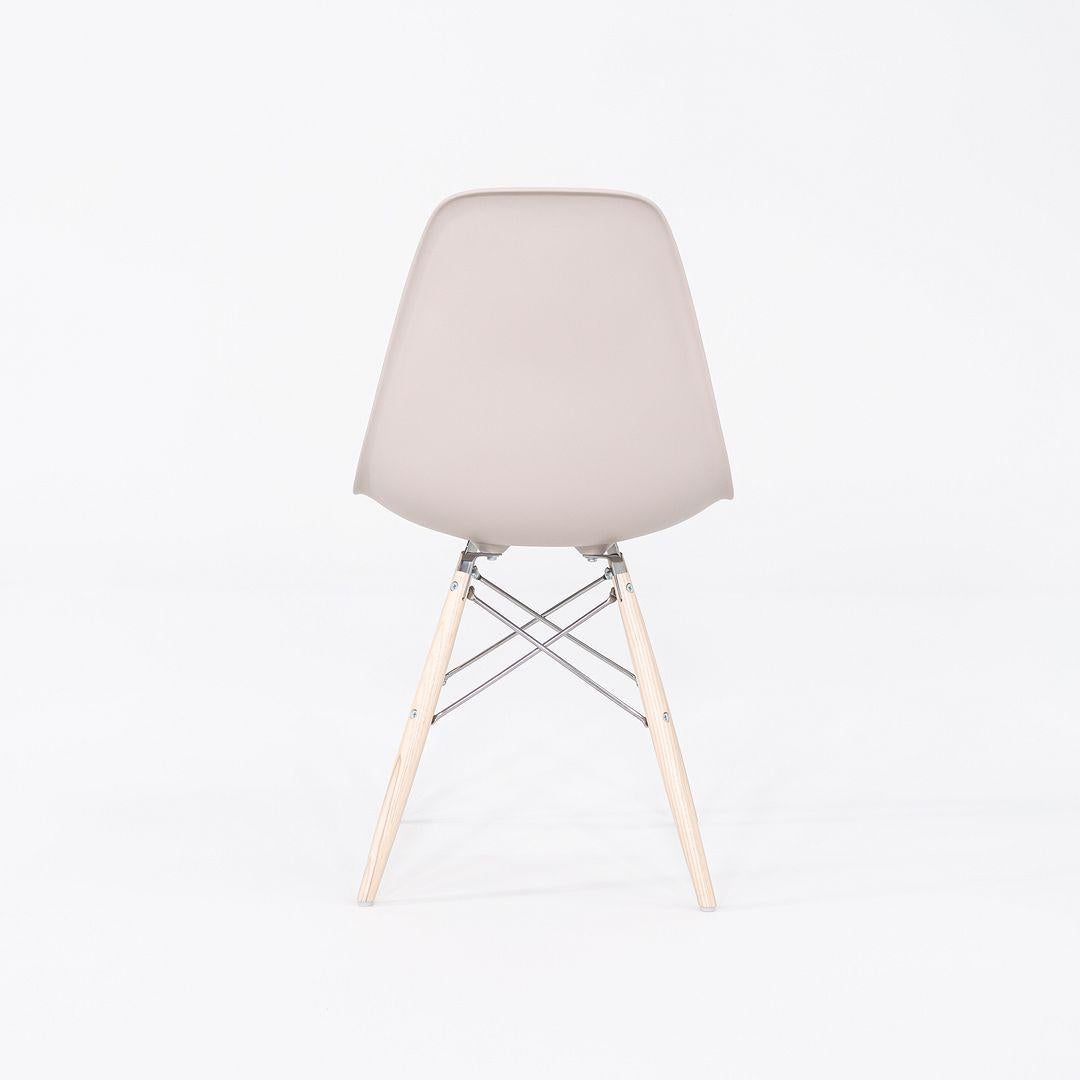 Modern 2020 Pair of Herman Miller Eames Plastic DSW Dining Shell Chairs For Sale