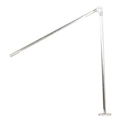 2020 Peter Bristol for Juniper Thin Task Lamp w/ Desk Inset in Satin Nickel
