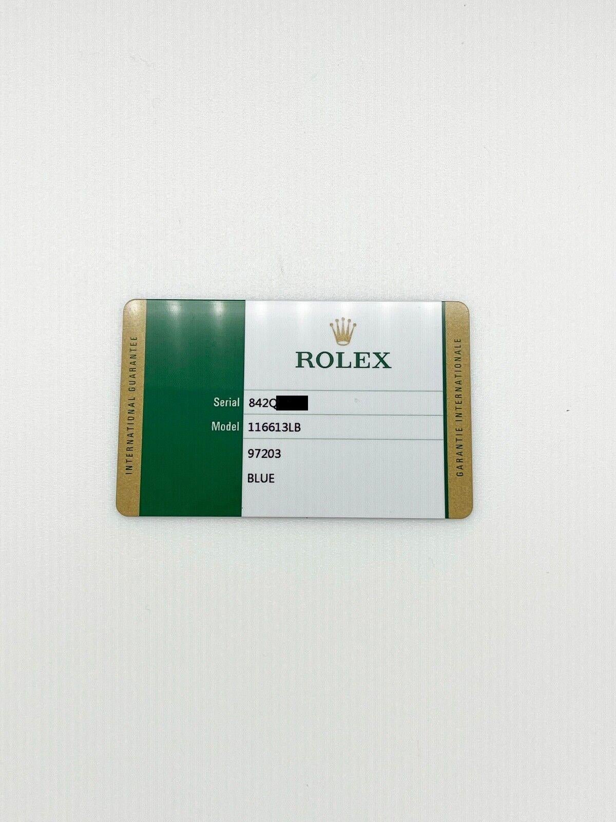 rolex 116613