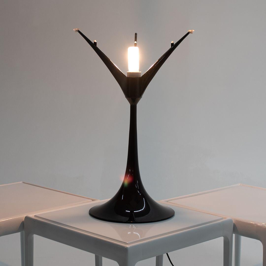 2020 Spun Light T1 Table Lamp Shiny / Gloss Black by Sebastian Wrong for Flos For Sale 3