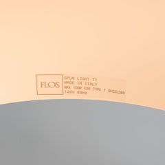 2020 Spun Light T1 Table Lamp Shiny / Gloss Black by Sebastian Wrong for Flos