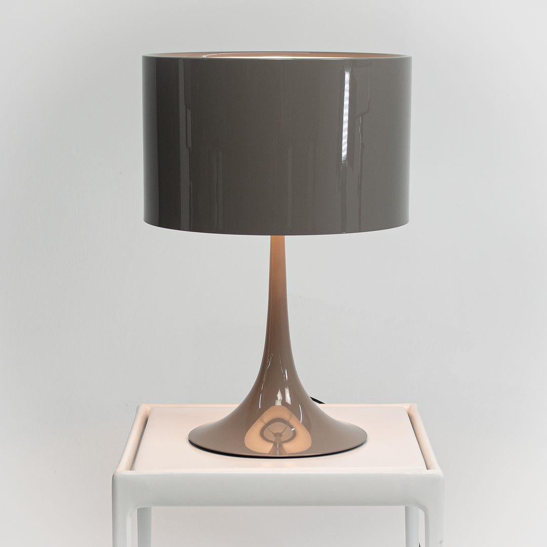 Modern 2020 Spun Table Lamp T1 Halogen Mud by Sebastian Wrong for Flos 2x Available For Sale