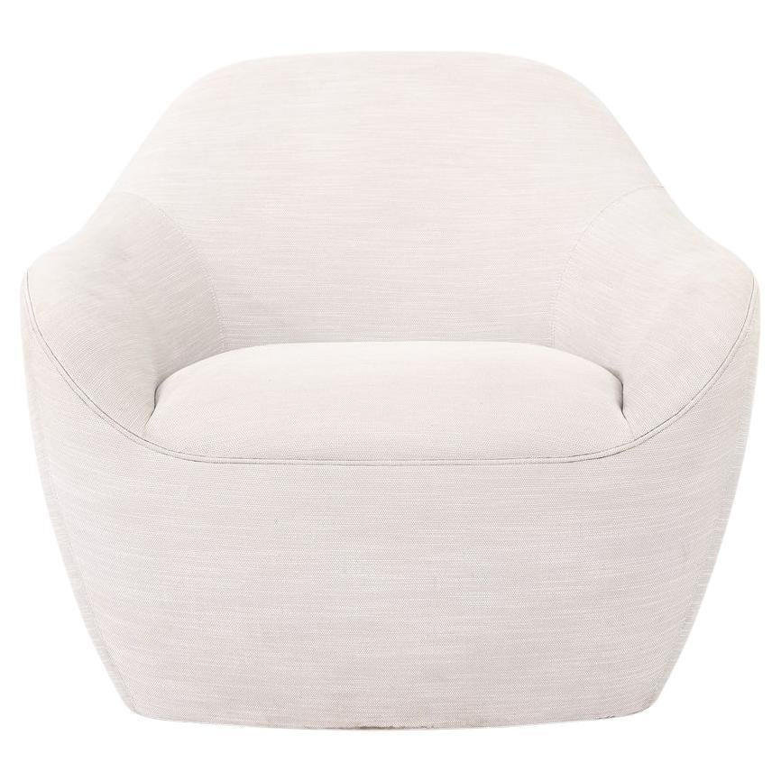 2020 Terry Crews Bernhardt Design Becca Lounge Chair, Grau Stoff (4x)