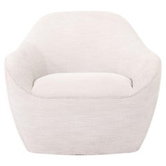 2020 Terry Crews Bernhardt Design Becca Lounge Chair, Grau Stoff (4x)