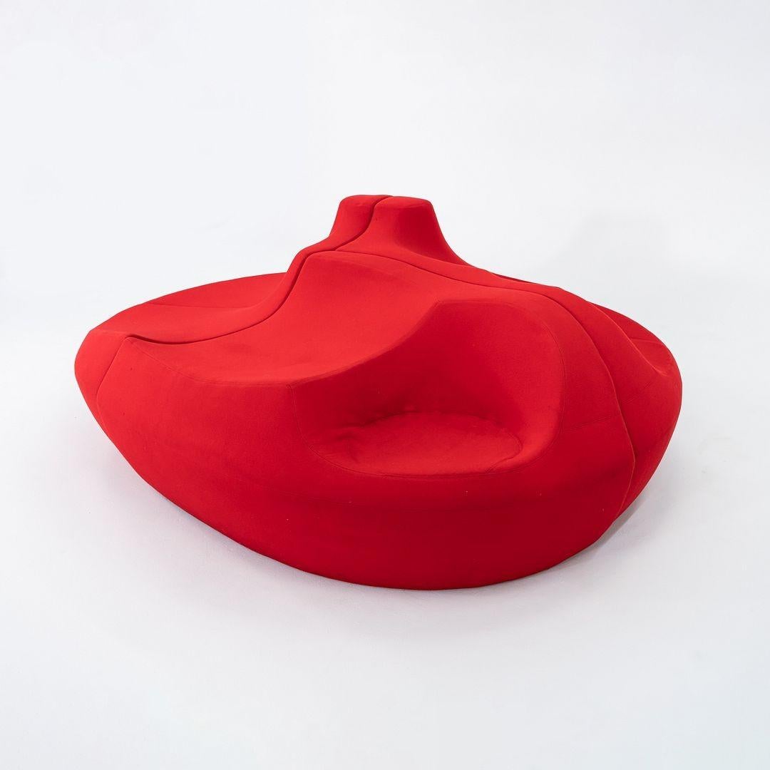 Moderne Canapé trois pièces Toshiyuki Kita pour Moroso Saruyama Island en tissu rouge 2020 en vente