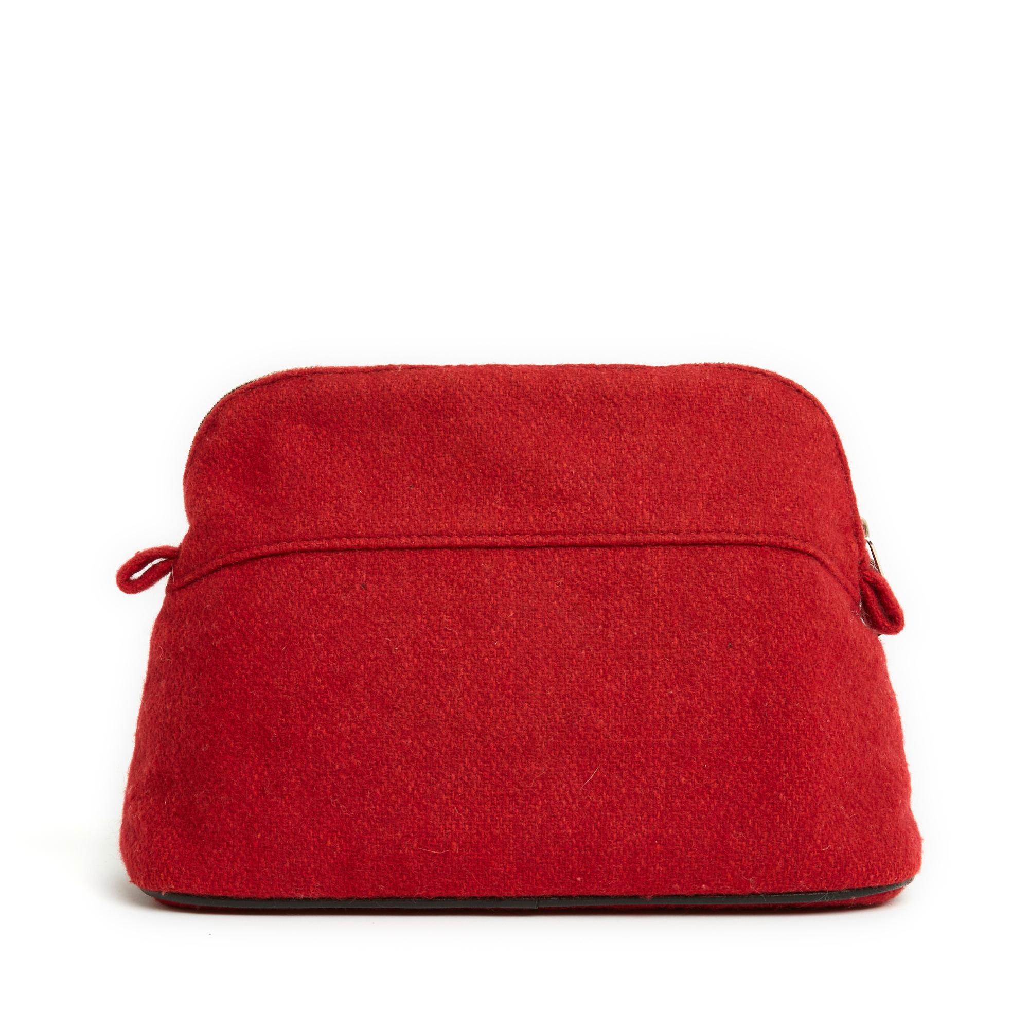2020 Trousse Bolide MM Wool Red For Sale 2