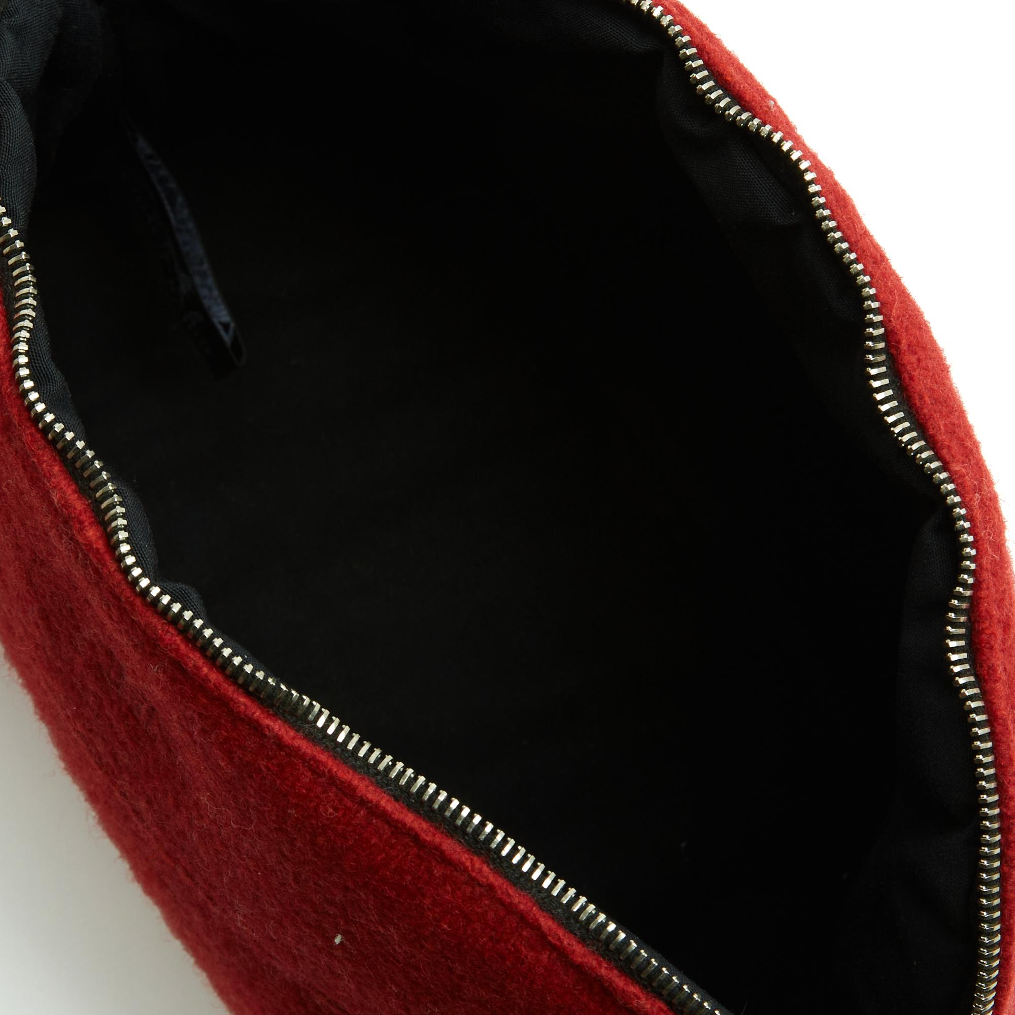 Pantalon Bolide MM en laine rouge 2020 en vente 3