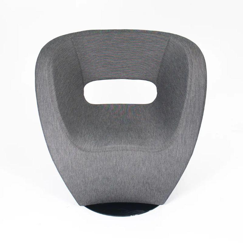 2020 Victoria & Albert Easy Chair by Ron Arad for Moroso in Grey Kvadrat Fabric For Sale 2