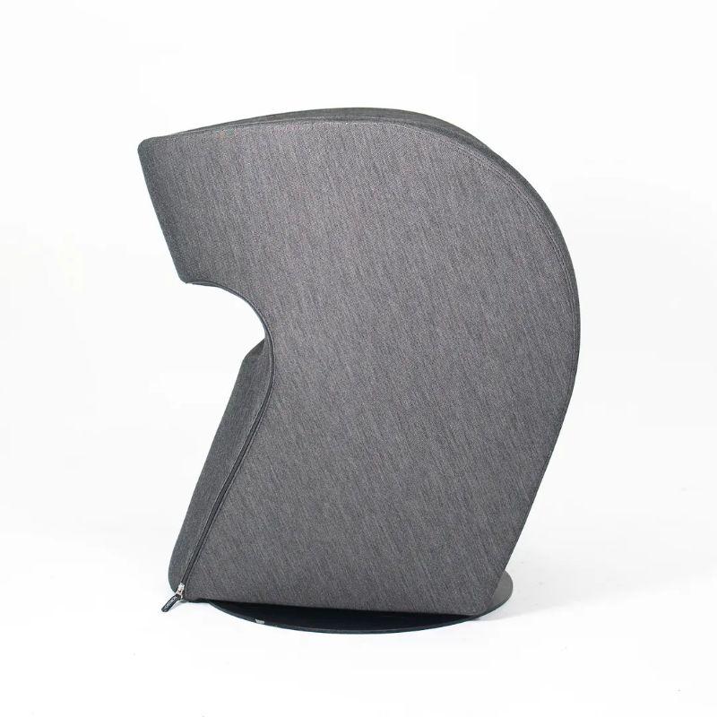2020 Victoria & Albert Easy Chair by Ron Arad for Moroso in Grey Kvadrat Fabric For Sale 3