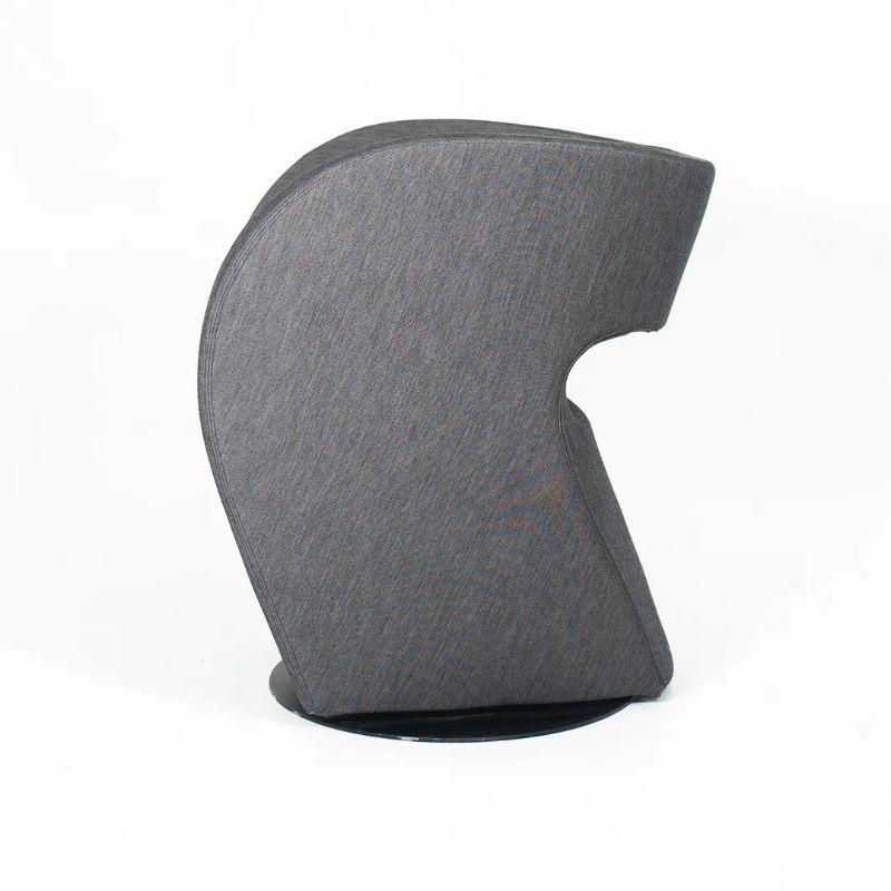 2020 Victoria & Albert Easy Chair by Ron Arad for Moroso in Grey Kvadrat Fabric In Good Condition For Sale In Philadelphia, PA