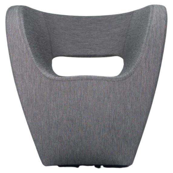2020 Victoria & Albert Easy Chair by Ron Arad for Moroso in Grey Kvadrat Fabric For Sale