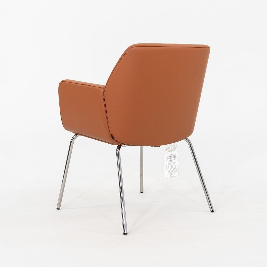 Dies ist ein Bindu Conference Guest Chair, entworfen von Brian Kane für Coalesse Furniture im Jahr 2014. Diese Stühle wurden in den 2020er Jahren hergestellt. Sie wurden von Steelcase für Coalesse in den USA hergestellt. Sie haben eine glatte