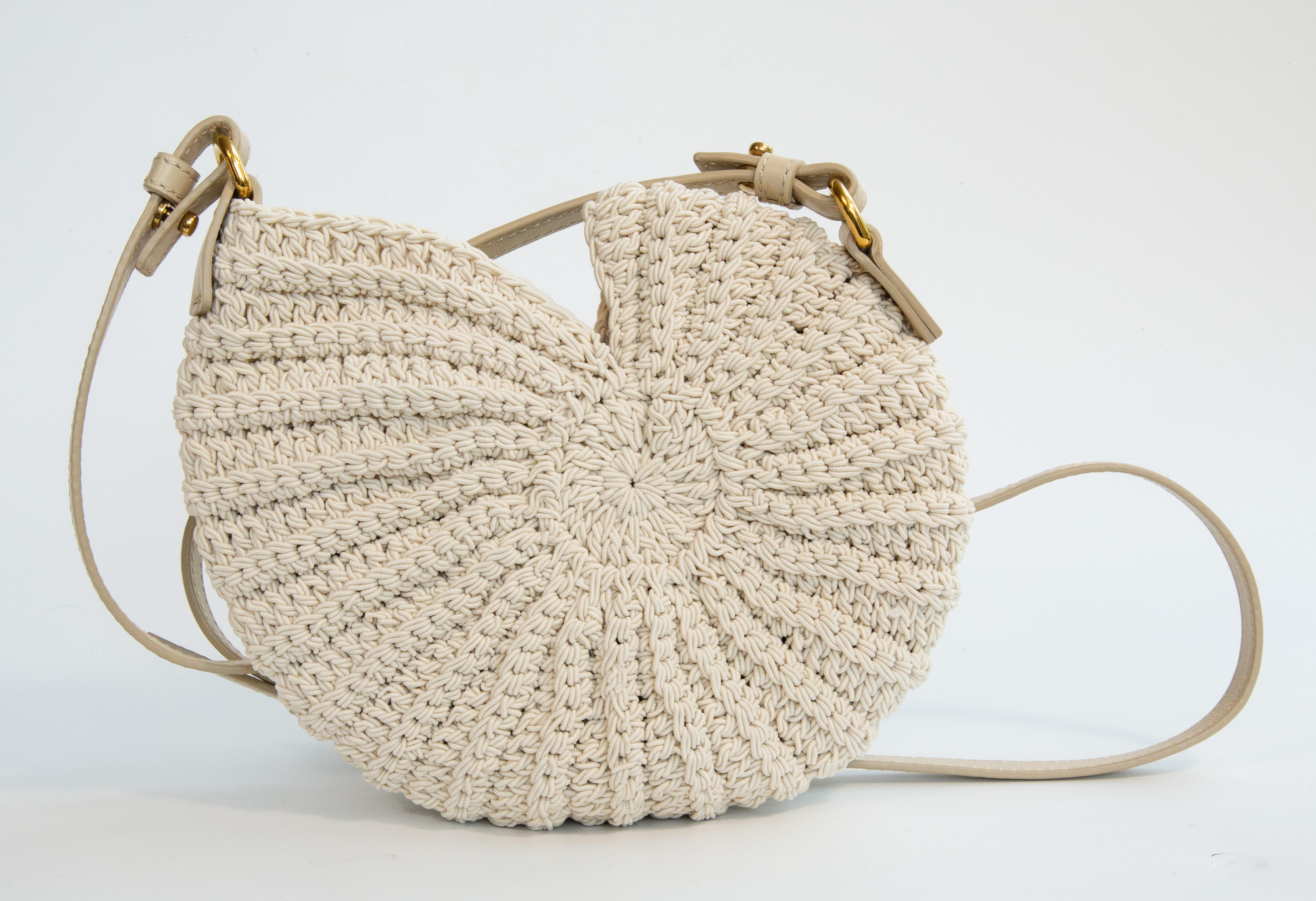 2020s Chloe Sea Treasure's Crocheted Crossbody Bag For Sale 3