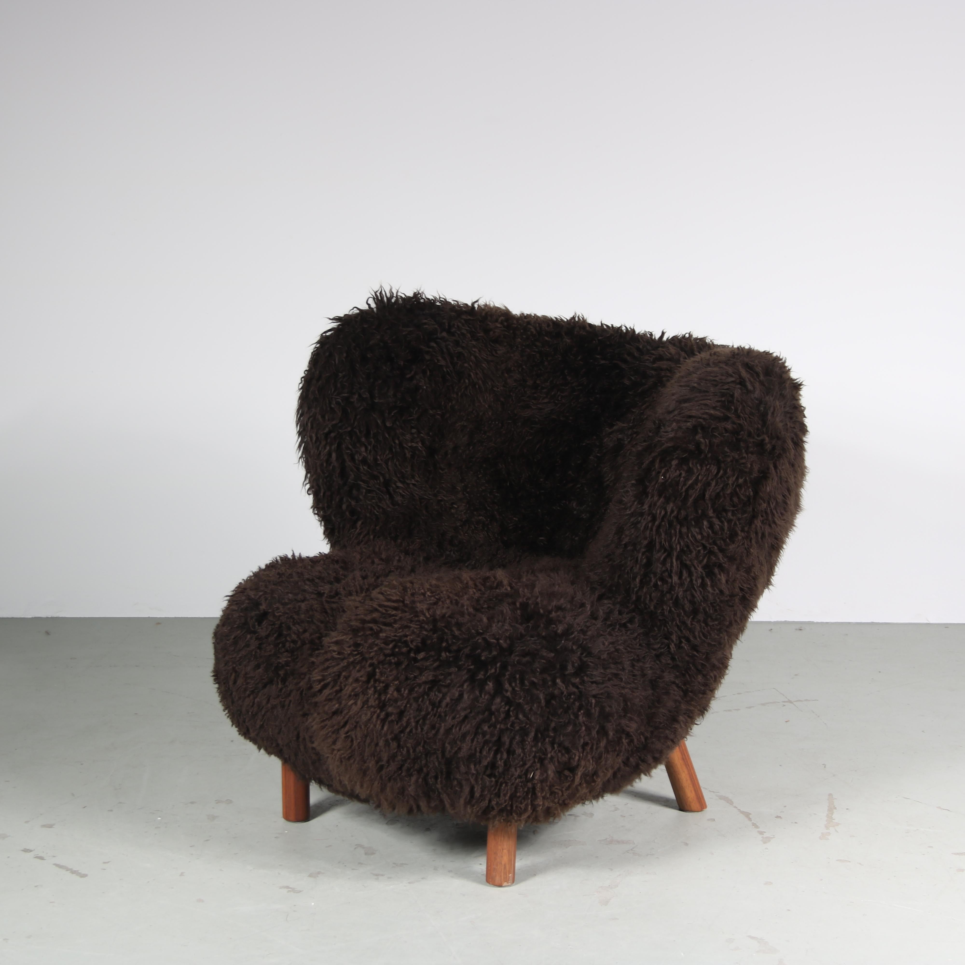 Danish 2020s Edition of 1930s “Little Petra” chair by Viggo Boesen for &Tradition For Sale