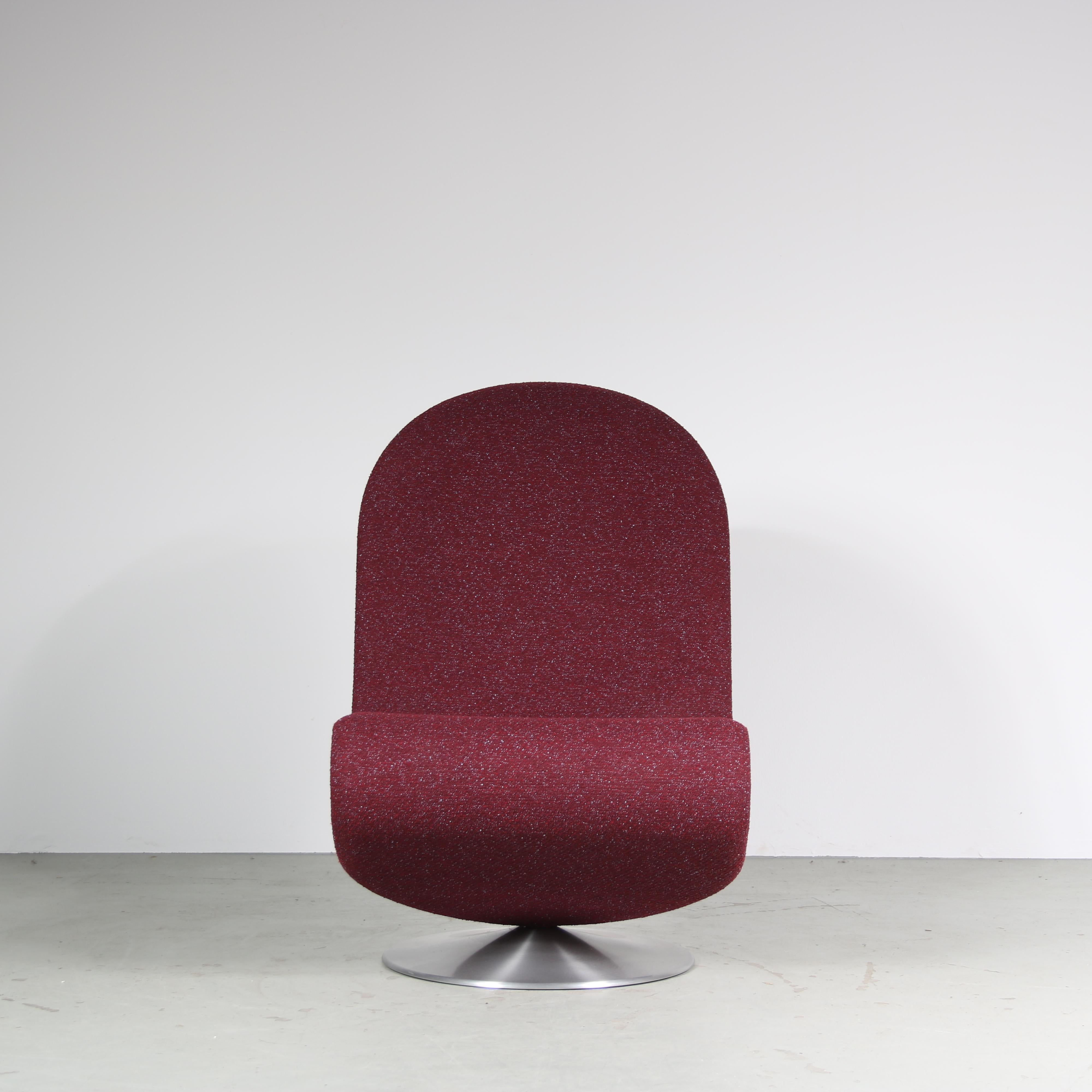 2020er Jahre Auflage der 1970er Jahre 1-2-3 Stuhl von Verner Panton für VerPan, Dänemark im Angebot 1