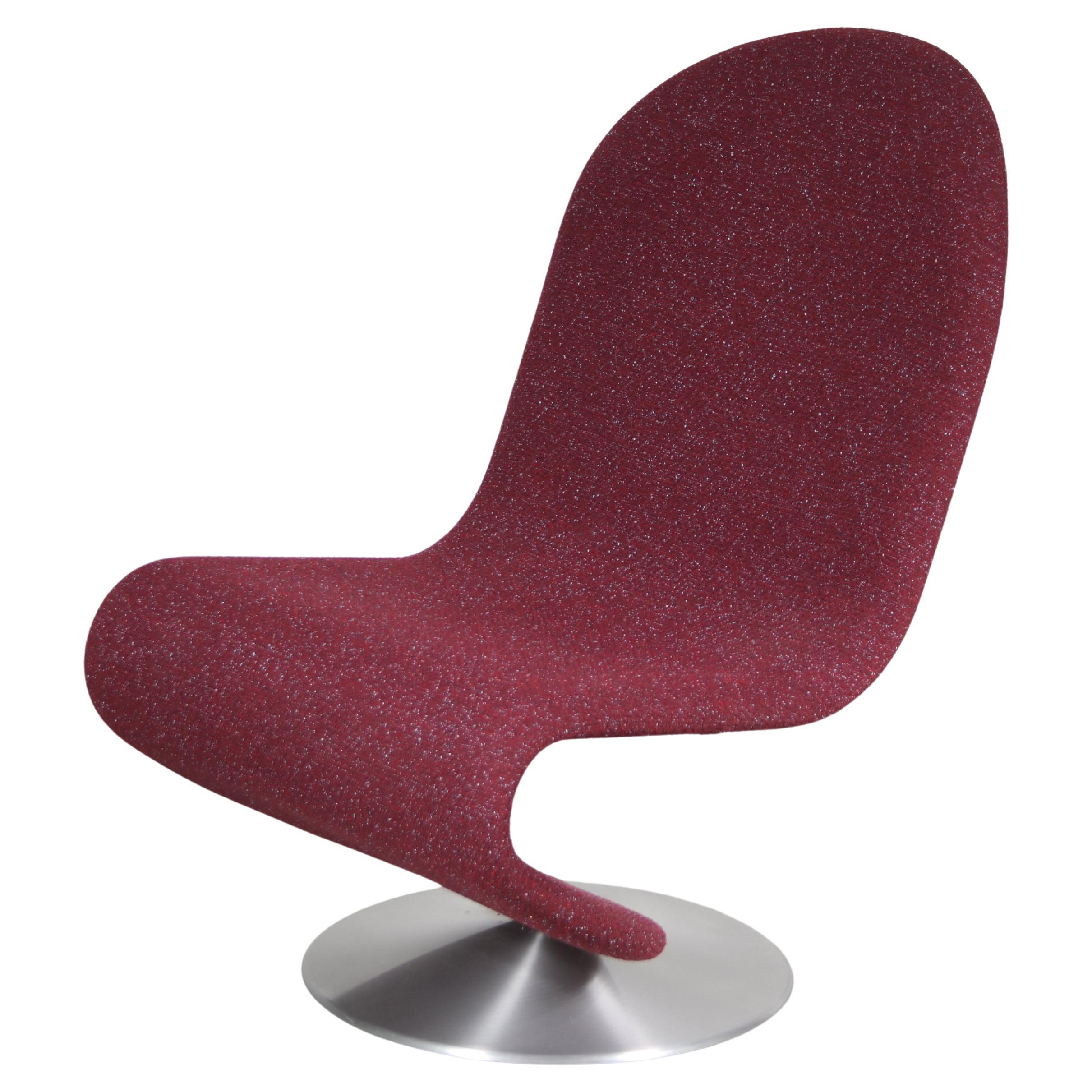 2020s Edition of 1970s 1-2-3 Chair by Verner Panton for VerPan, Denmark For Sale