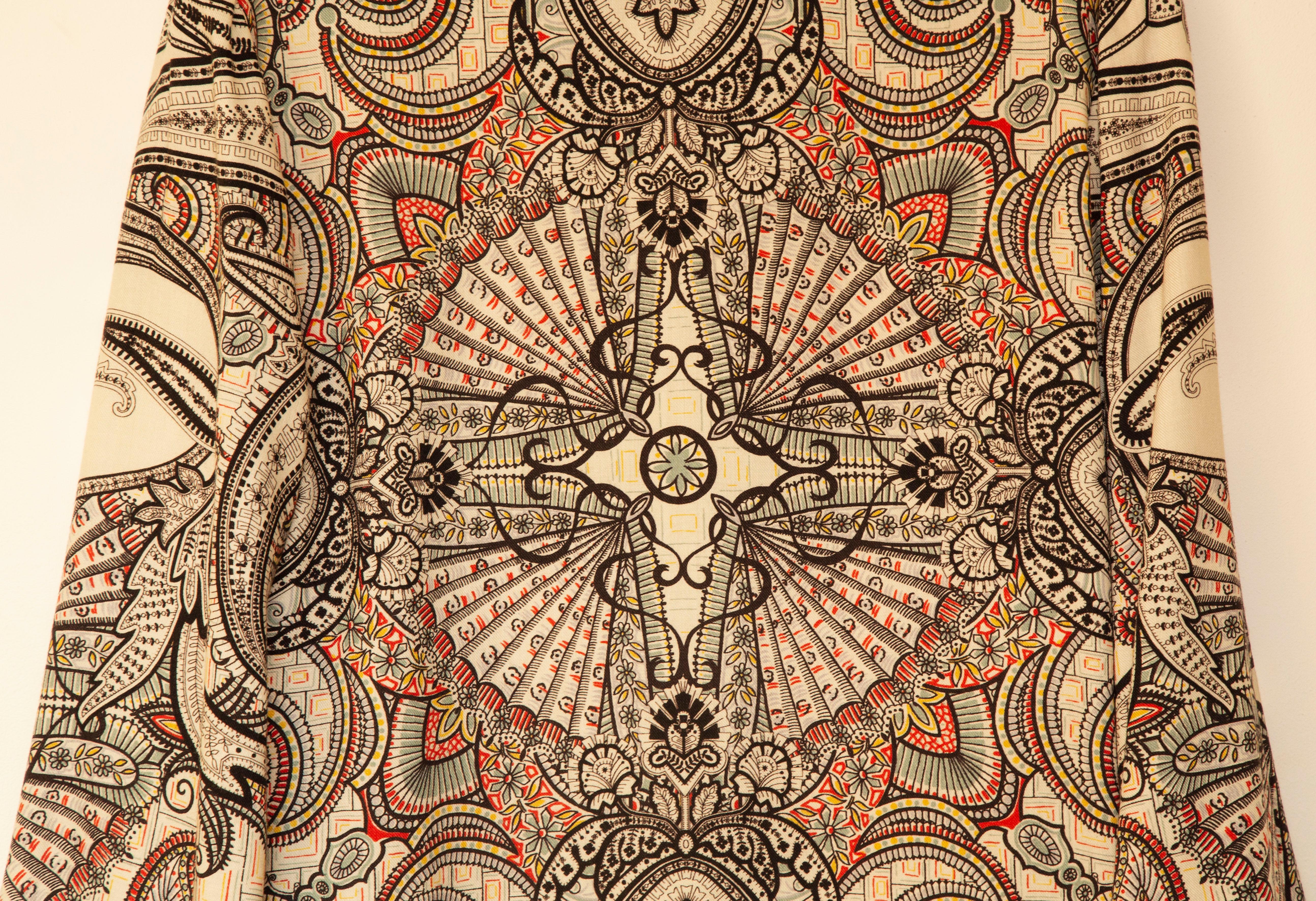 Robe mi-longue en laine et soie ETRO des années 2020 Taille IT 44 Pour femmes en vente